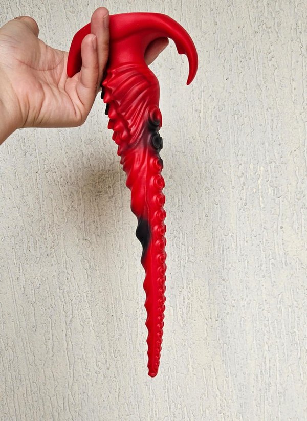 Tentáculo Rojo - talle P - 27,5 x 4cm 
