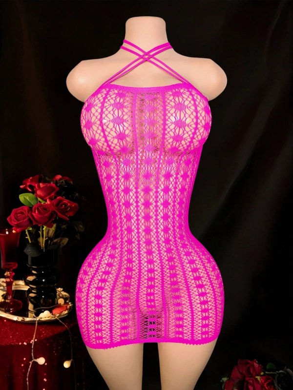 Vestido Fucsia - Cod 5428
