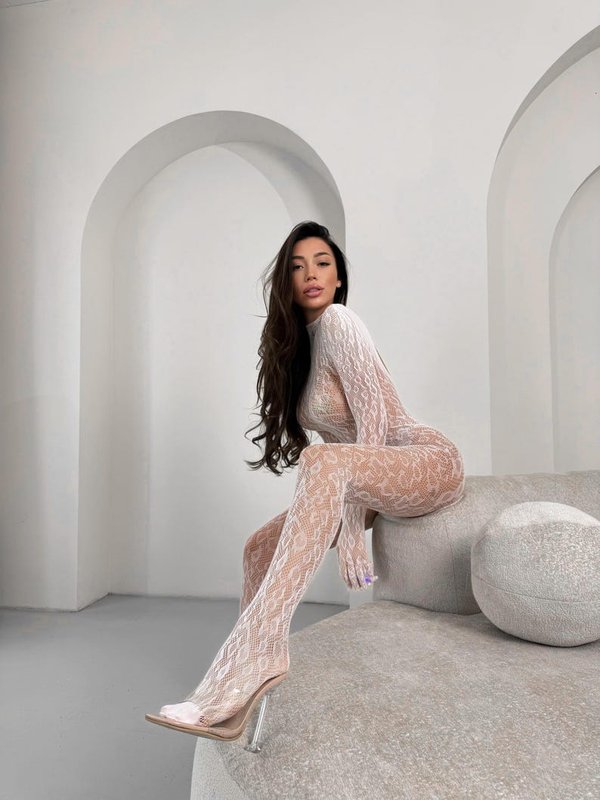 Bodystocking BLANCO - Cod 7235