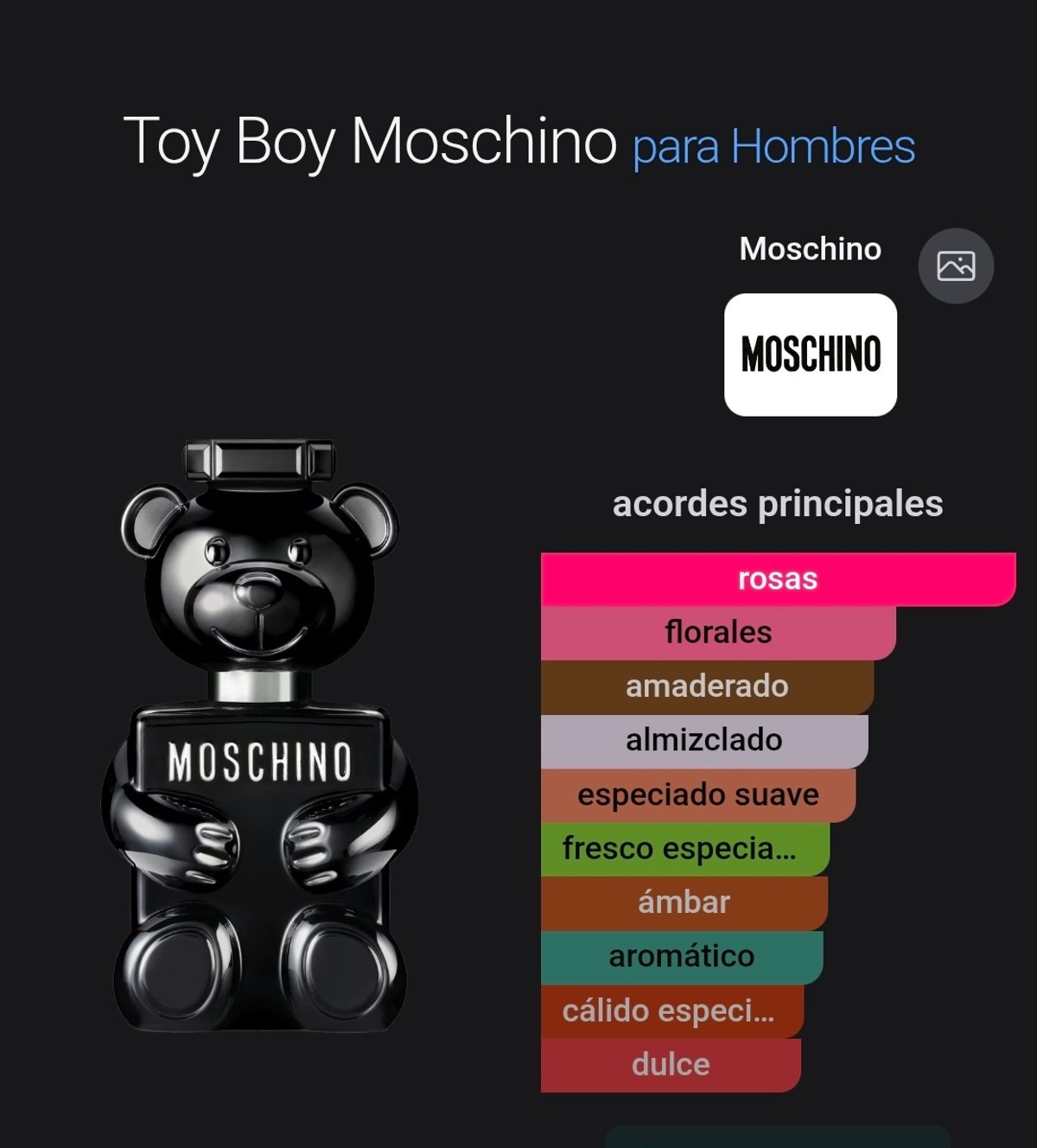 Toy Boy de Moschino