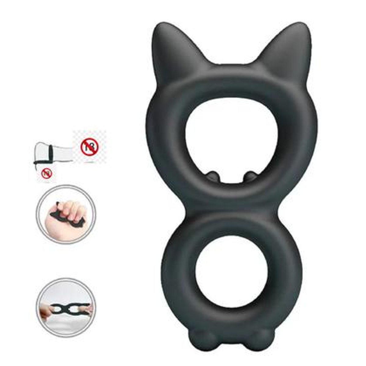 Anillo doble - Crazy Bull  - 2