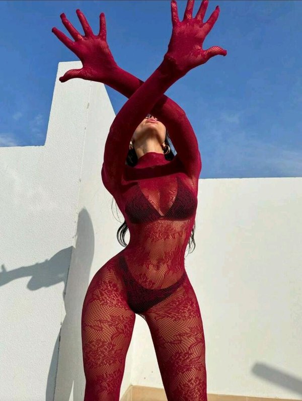 Bodystocking ROJO - Cod 1741