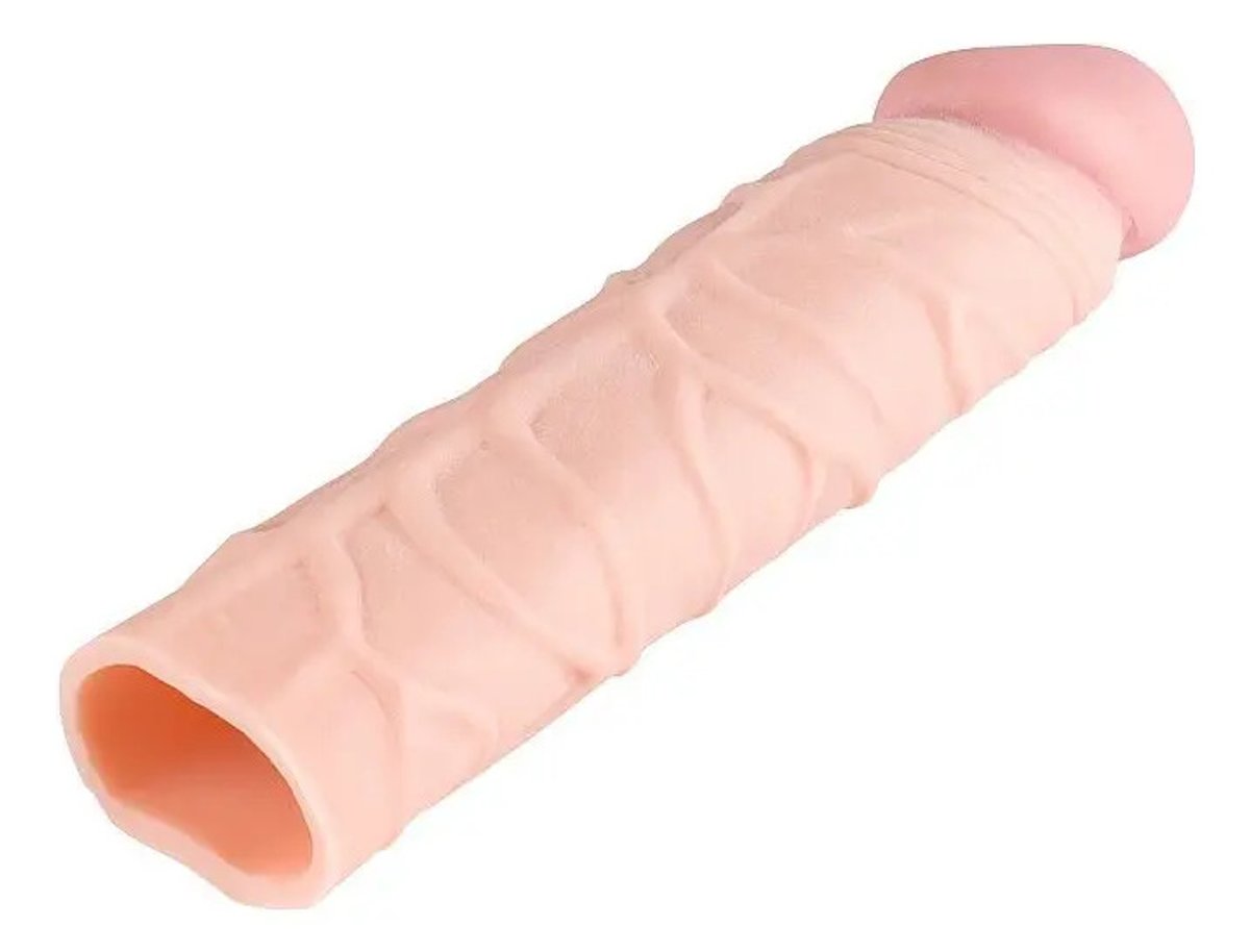 Funda texturizada para pene - Tamaño: 16,5 x 3,5 cm - Cod 7518 - 3