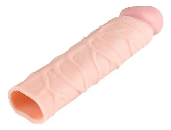 Funda texturizada para pene - Tamaño: 16,5 x 3,5 cm - Cod 7518