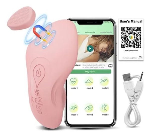 Vibrador con app - Para ropa interior a imán 