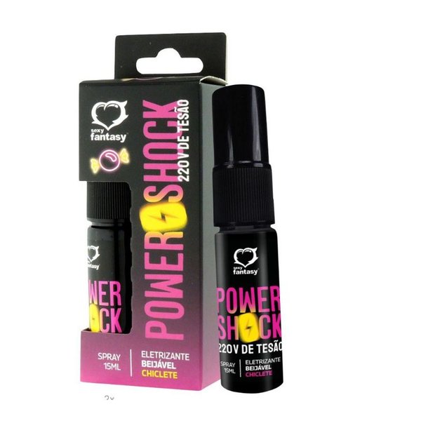 POWER SHOCK SPRAY - CHICLETE 15ML