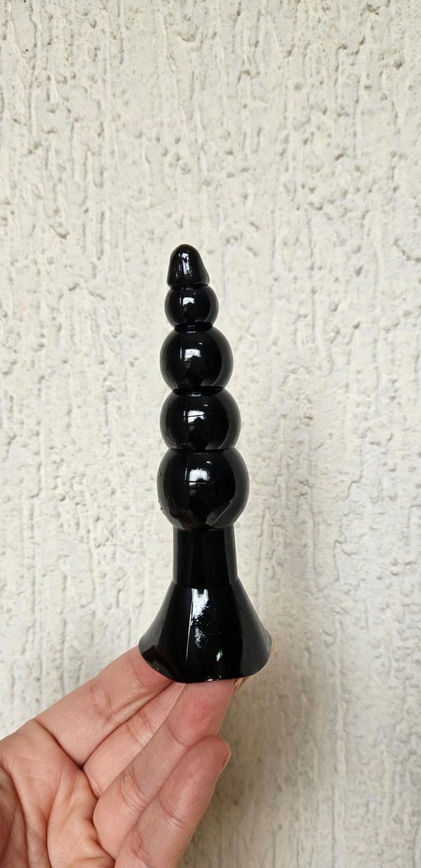 Plug anal - Negro 11,5 x 2cm