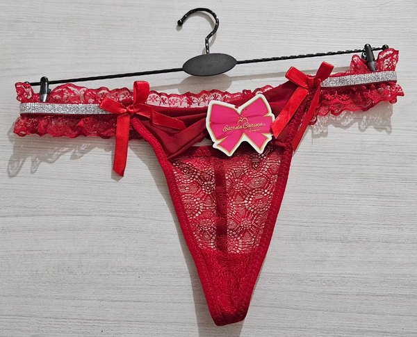 Less tipo hilo ROJO 