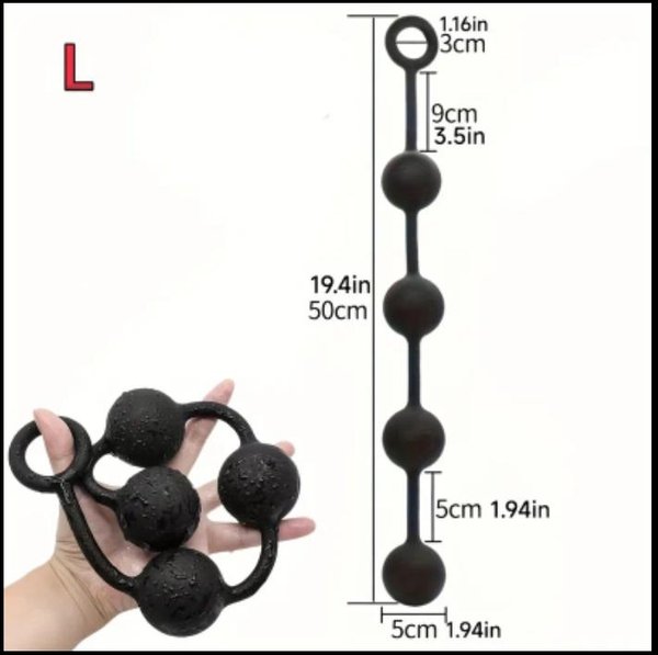 Cuentas anales - talle G - 50x5cm