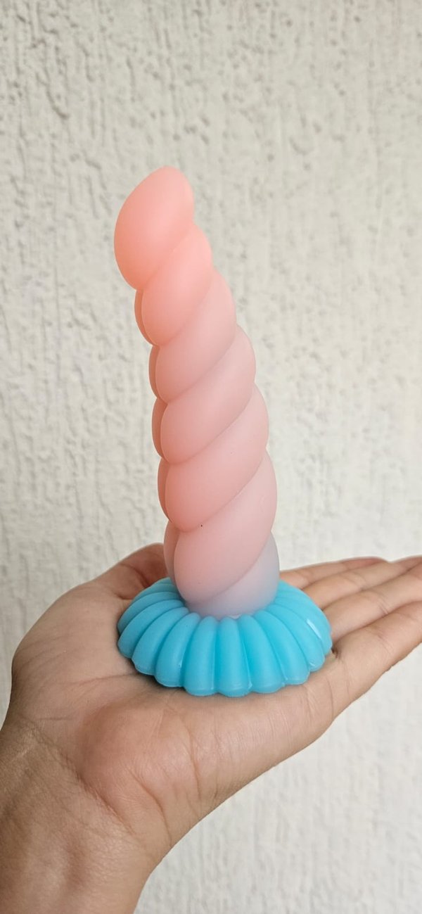 Dildo con ventosa - 13 x 3 cm 