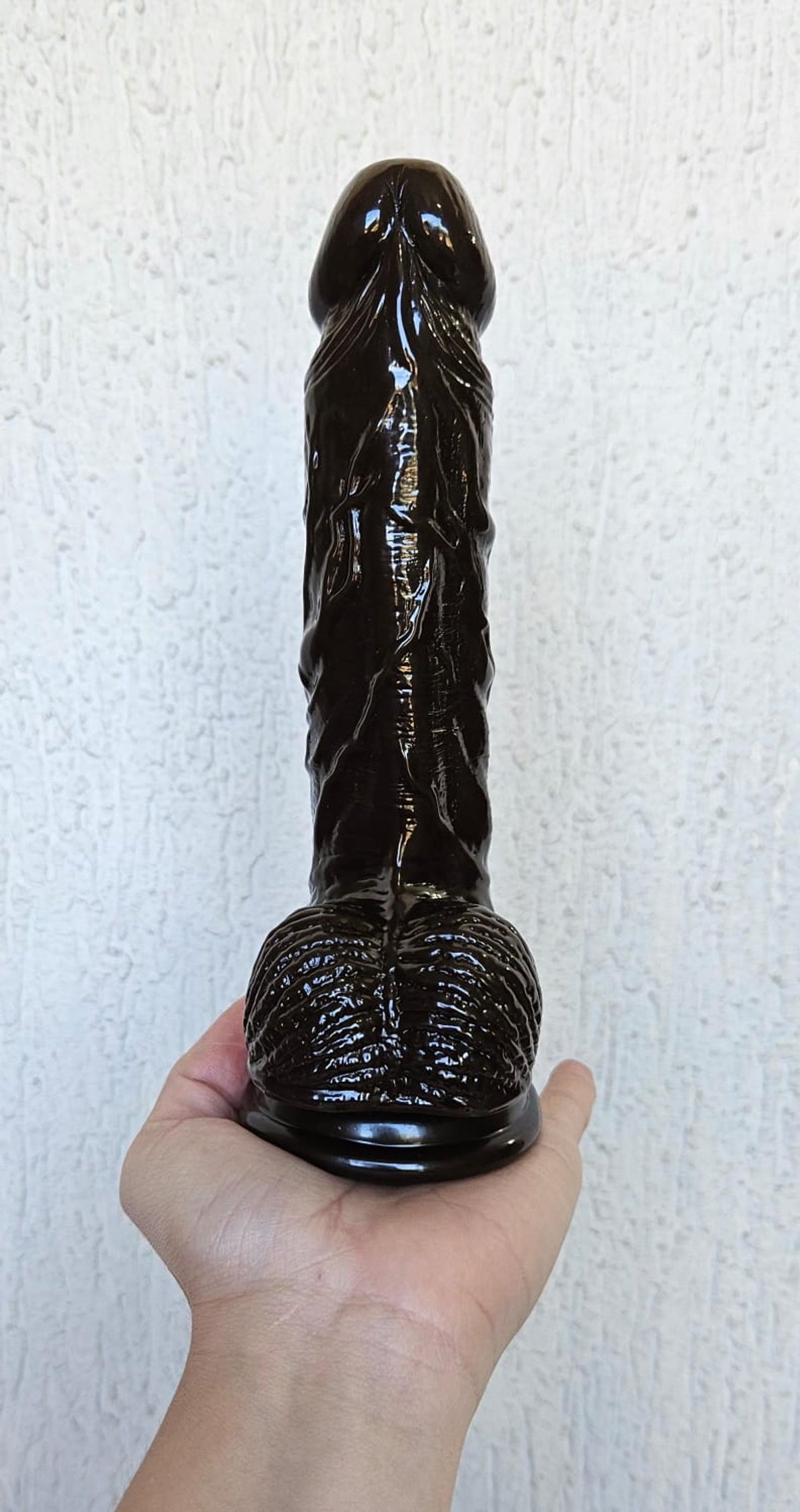 Dildo con ventosa - 19x3,5cm  - 3