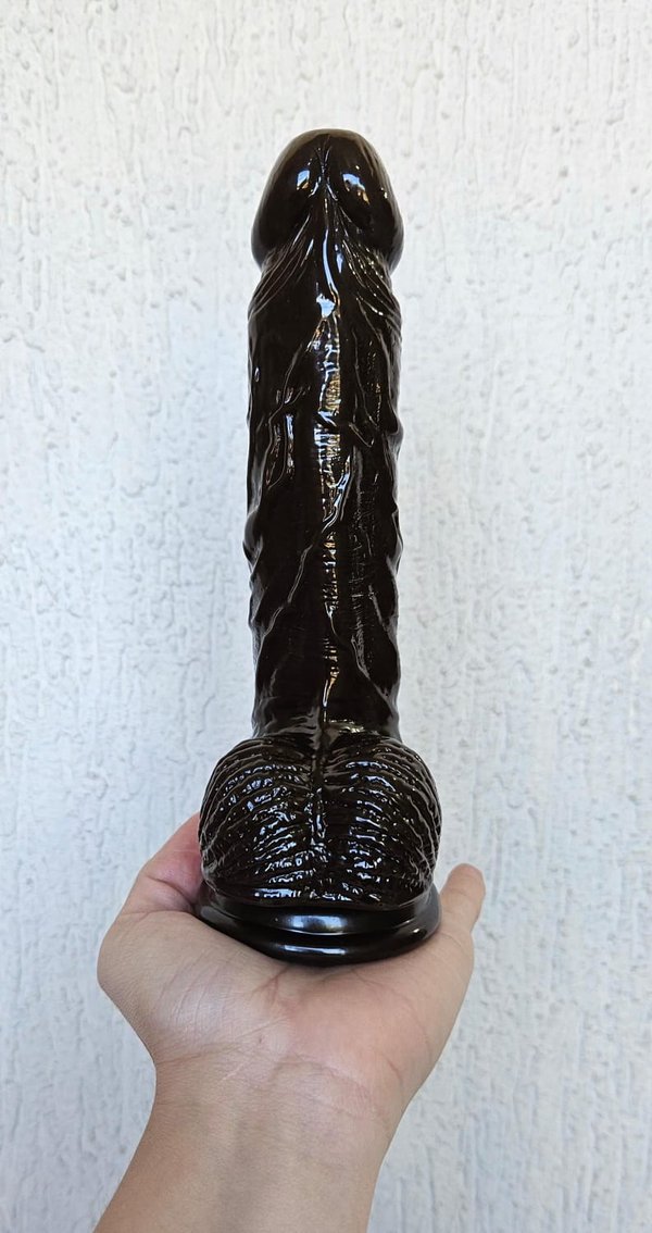 Dildo con ventosa - 19x3,5cm 