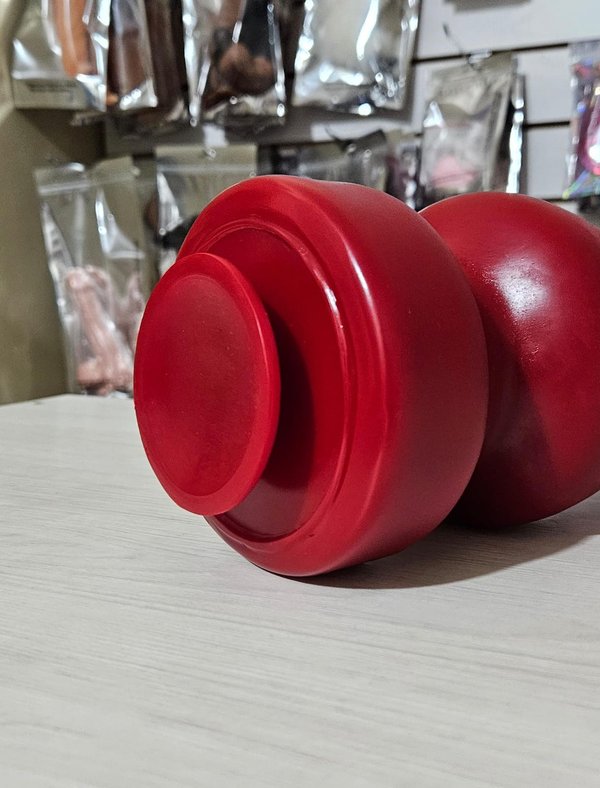 Plug anal con ventosa - 24 x 11 cm 