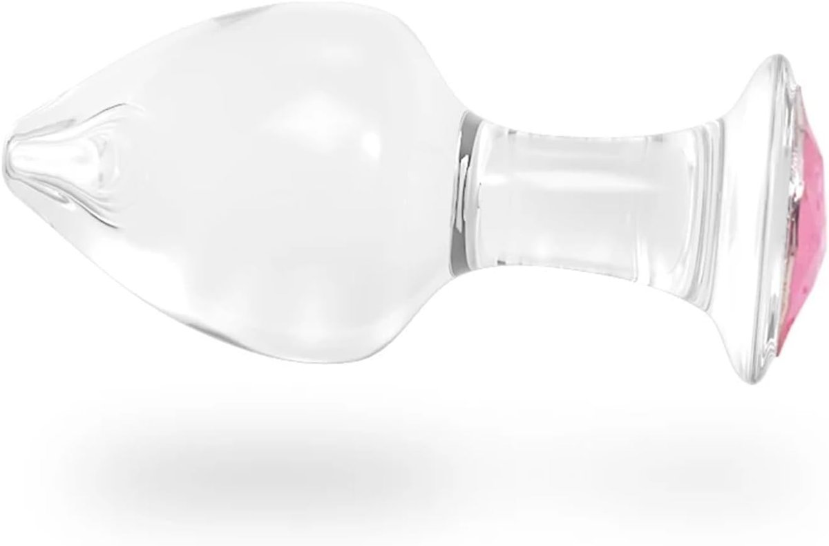 Plug anal de Vidrio G - 9,5x3,2cm  - 2