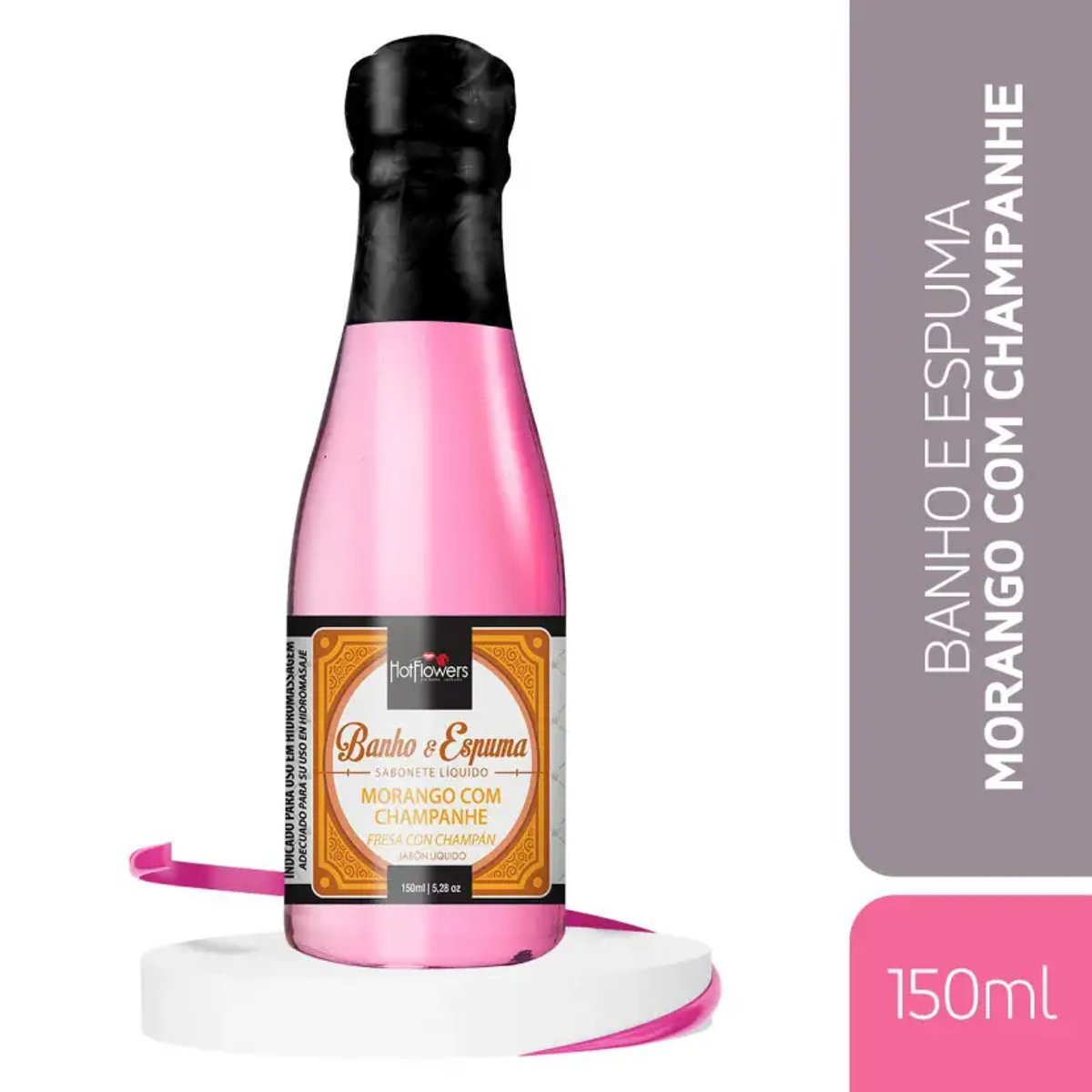 Baño De Espuma Burbujas MORANGO CON CHAMPANHE