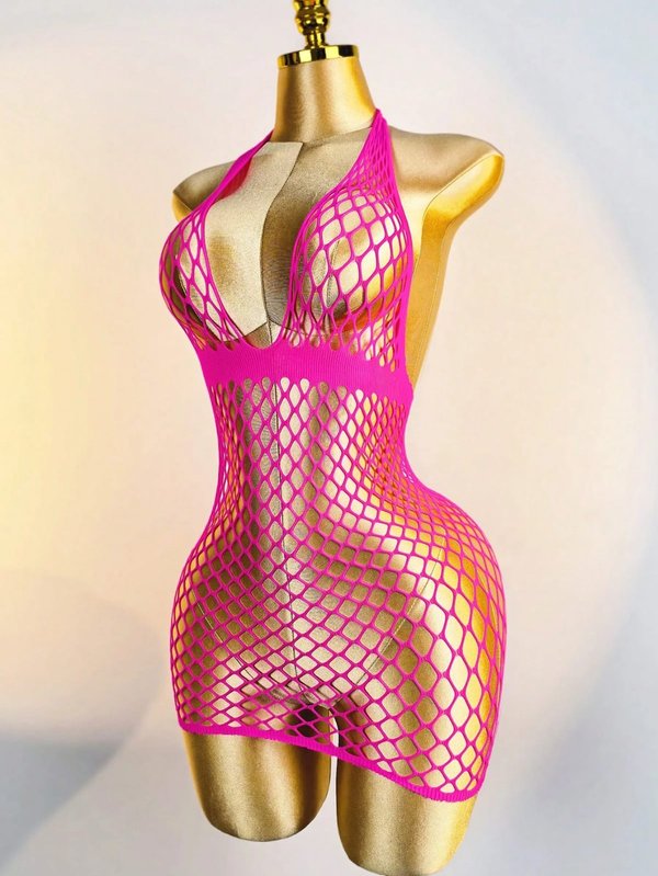 Vestido Fucsia - Cod 6475