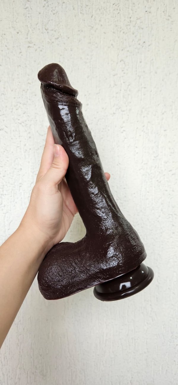 Dildo con ventosa - 27 x 5 cm 