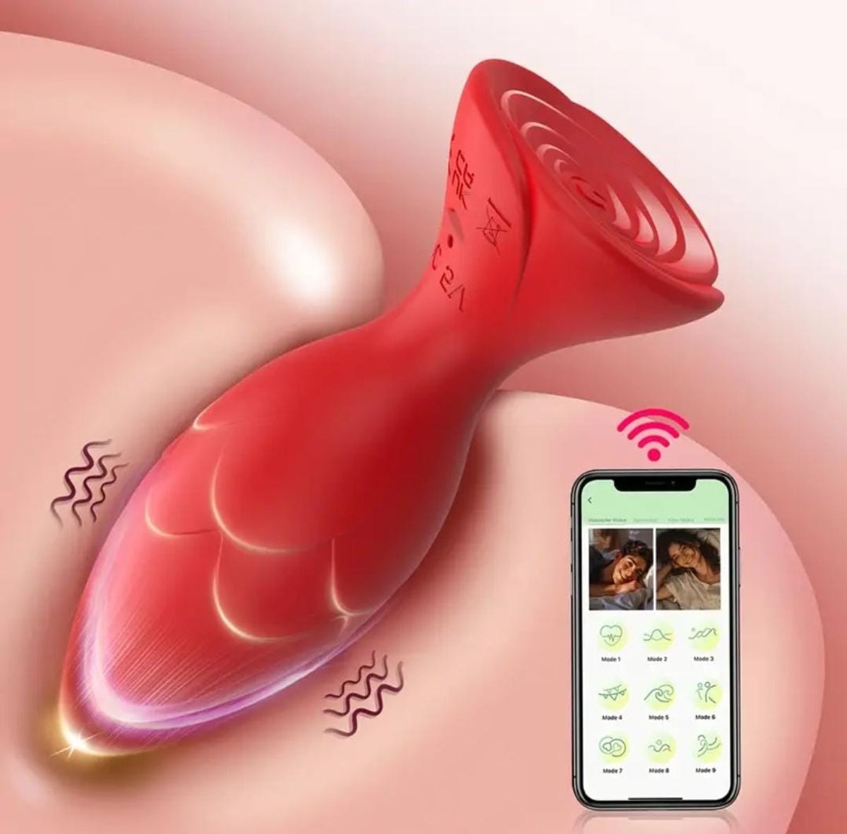 Plug con vibración y app de manejo 