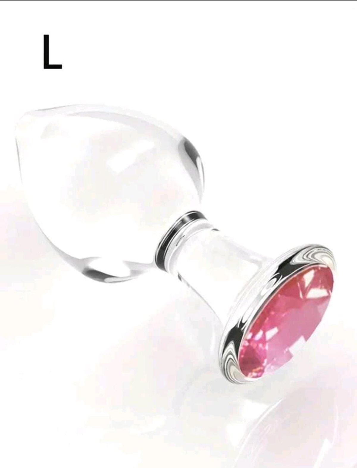 Plug anal de Vidrio G - 10,5x4cm 