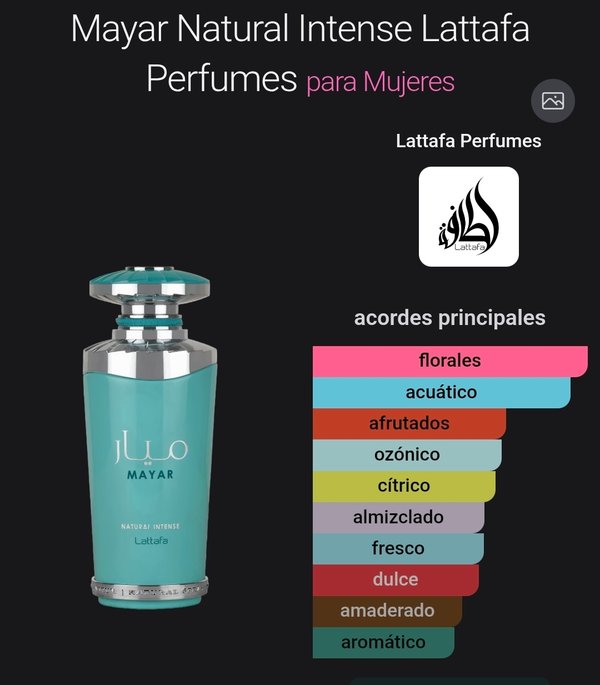 Mayar Natural Intense de Lattafa