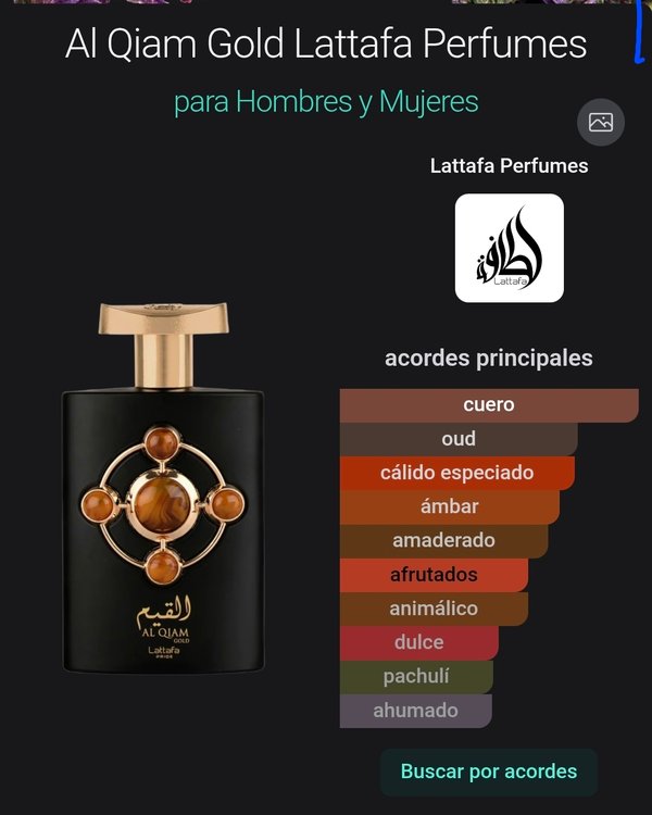 Al Qiam Gold de Lattafa