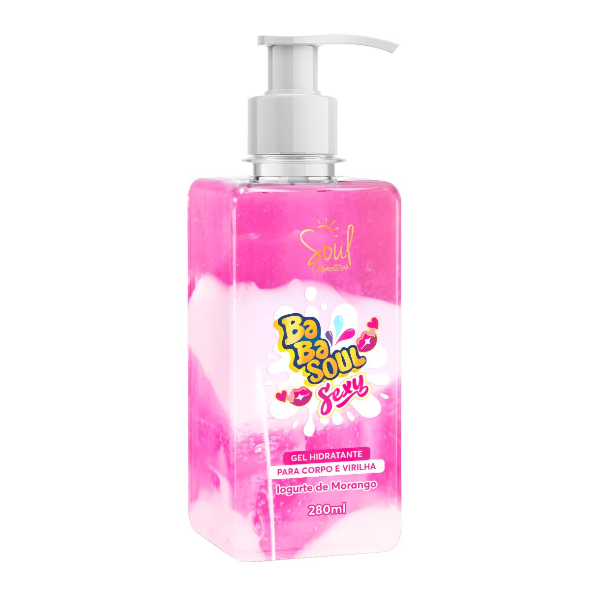 Gel hidratante de yogur de fresa Babassoul Sexy 200ML