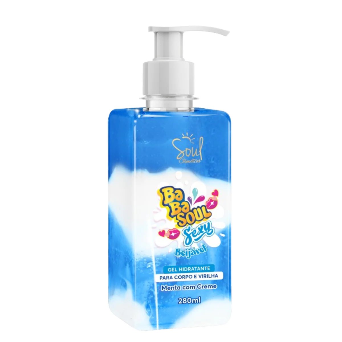 Gel hidratante Babassoul Sexy Mint 280ml Soul