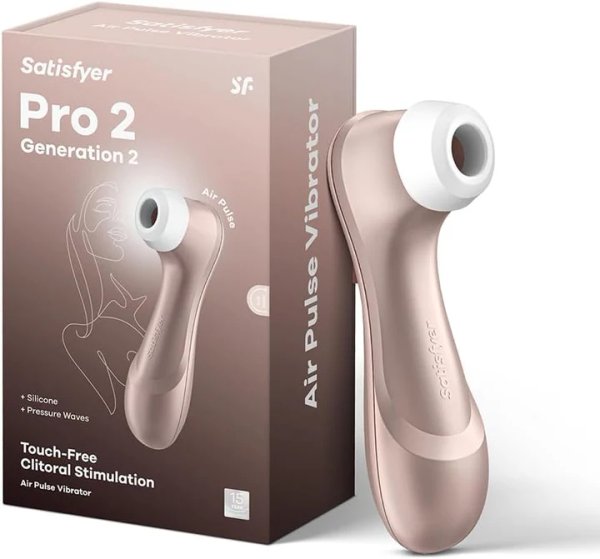 Satisfyer Pro 2 - Air Pulse Vibrator, Rose Gold