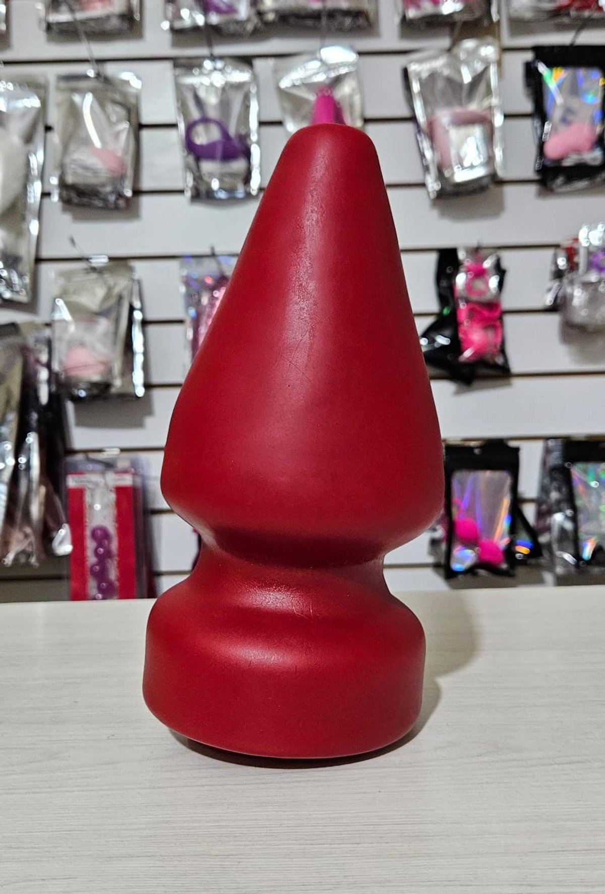 Plug anal con ventosa - 24 x 11 cm  - 2
