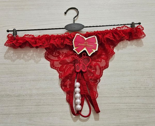 Less con perlas ROJO 