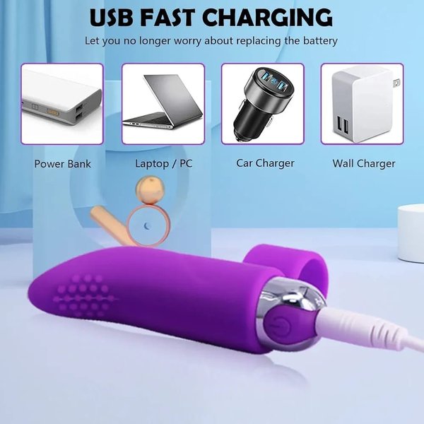 Estimulador de clitoris de dedo