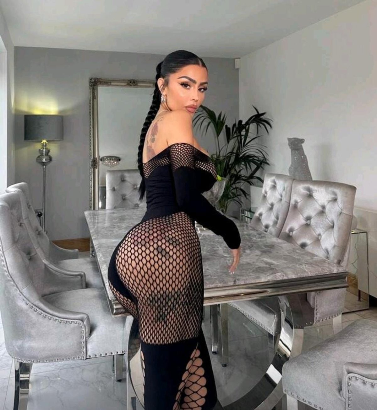 Bodystocking negro -Cod: 2494 - 2