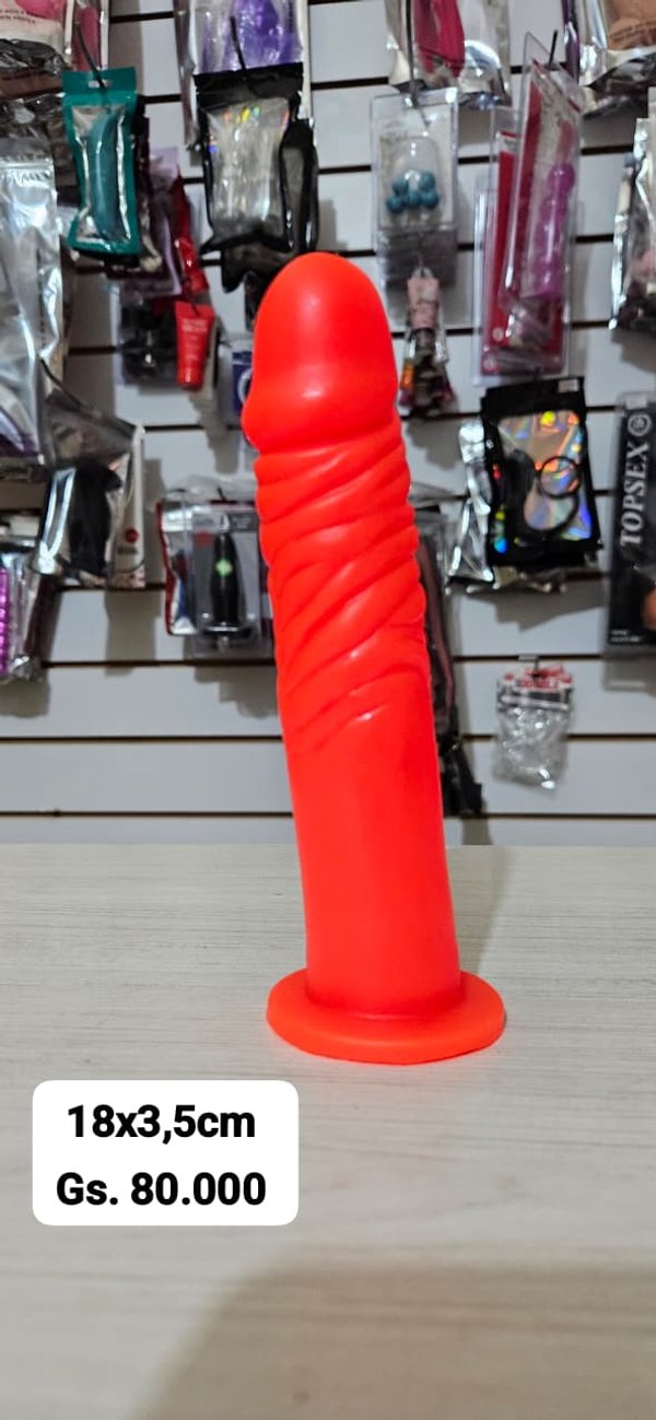 Dildo Naranja - 18x3,5