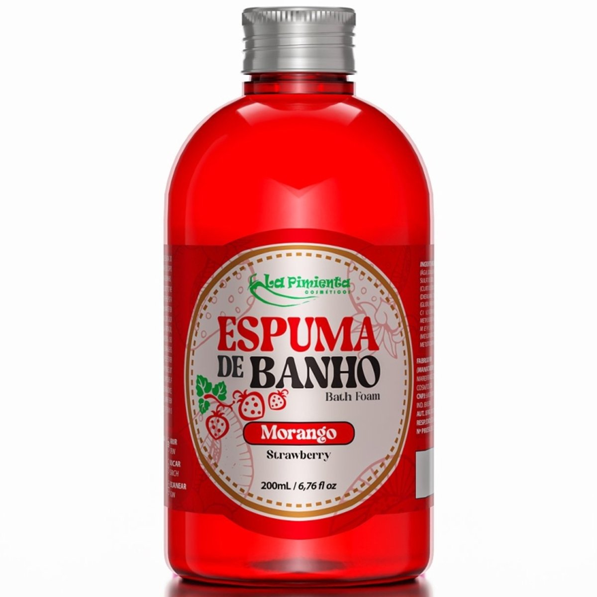 Espuma de baño de fresa 200 ml