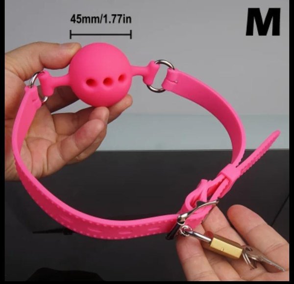 Mordaza fucsia - Talle M