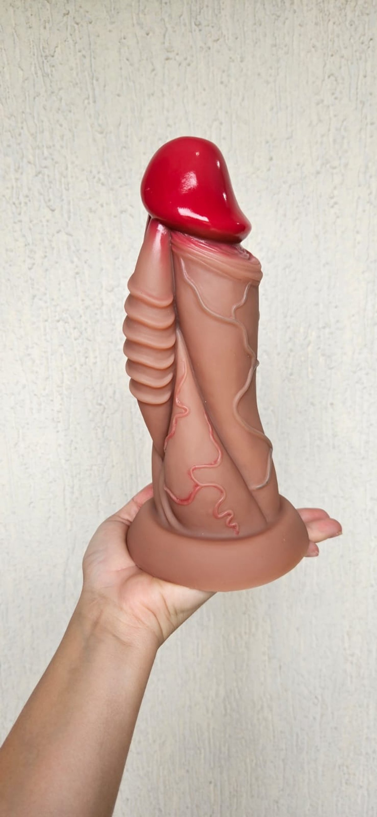 Dildo con ventosa - 22,5 x 7cm  - 2