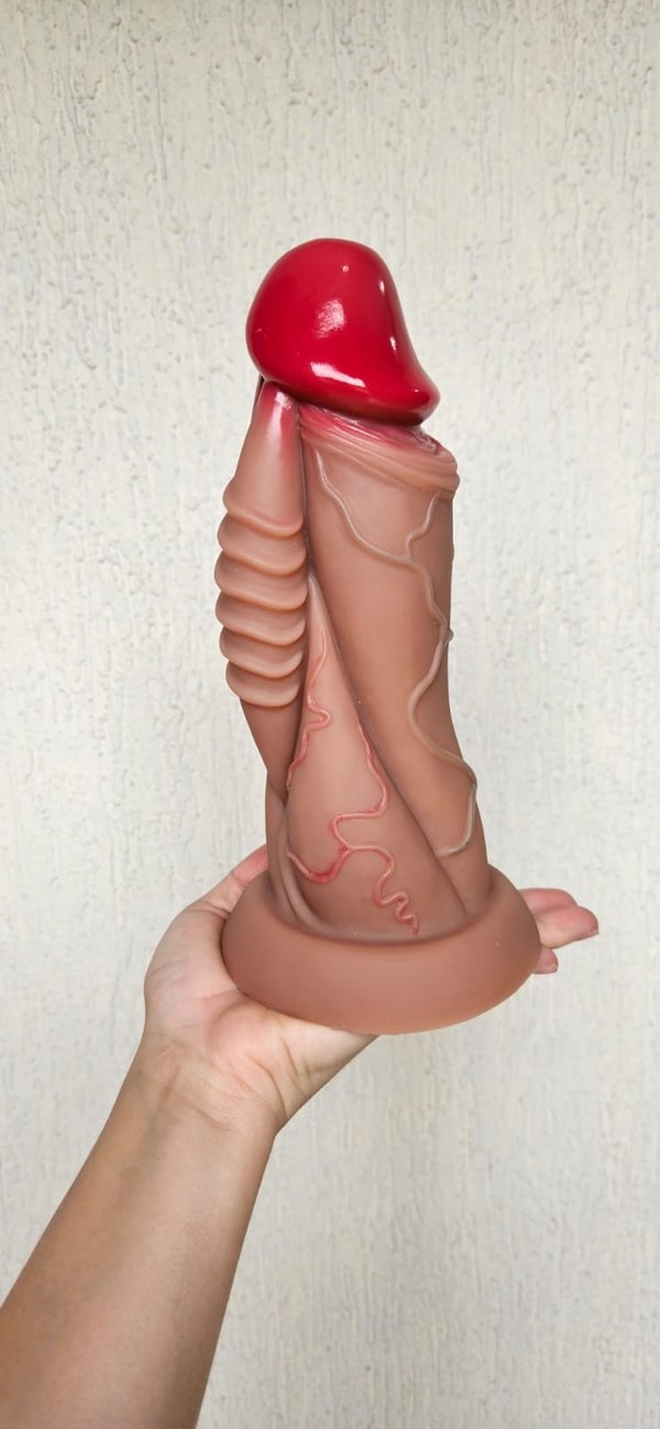 Dildo con ventosa - 22,5 x 7cm 