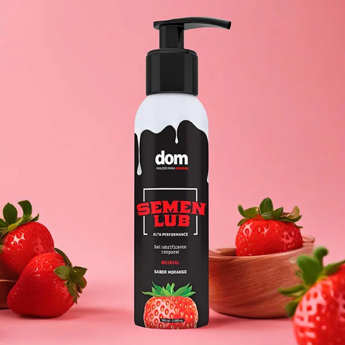 Lubricante Semen Lub Frutilla - 100ml