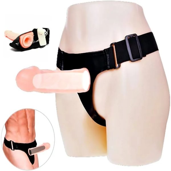 Cinturon arnes CONSOLADOR HUECO Y VIBRO