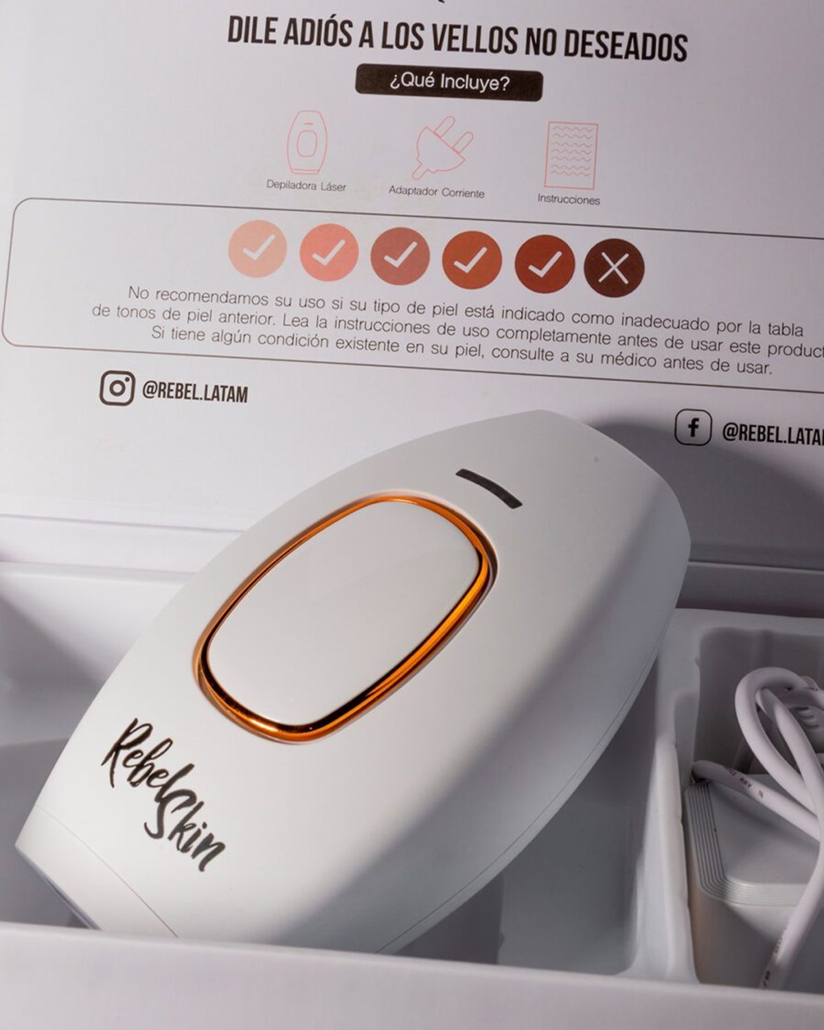 ✨ Depilador Láser Premium – Belleza sin vello, piel suave siempre ✨