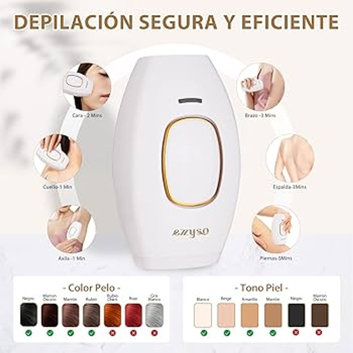 ✨ Depilador Láser Premium – Belleza sin vello, piel suave siempre ✨ - 3