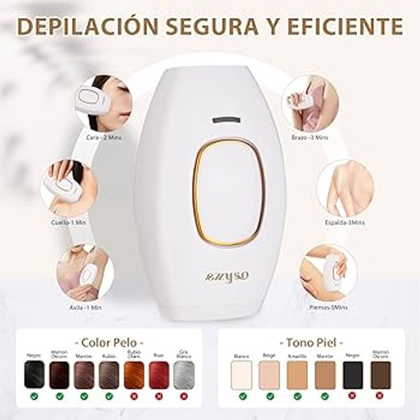 ✨ Depilador Láser Premium – Belleza sin vello, piel suave siempre ✨