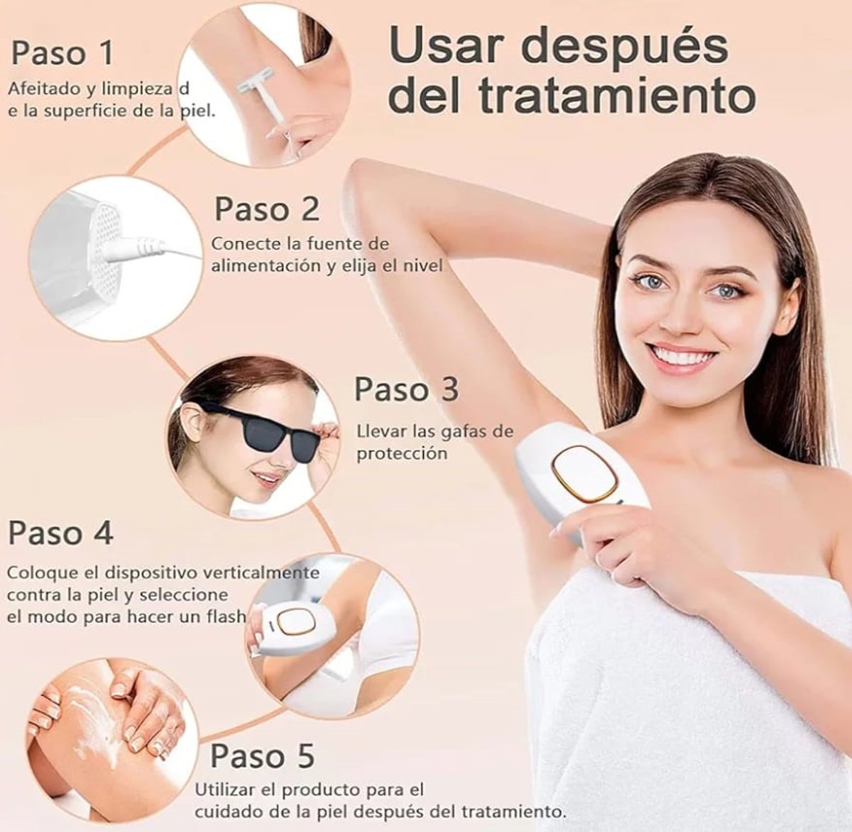 ✨ Depilador Láser Premium – Belleza sin vello, piel suave siempre ✨ - 4