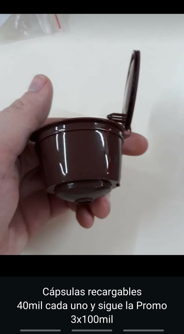 Capsulas Recargables para Cafetera