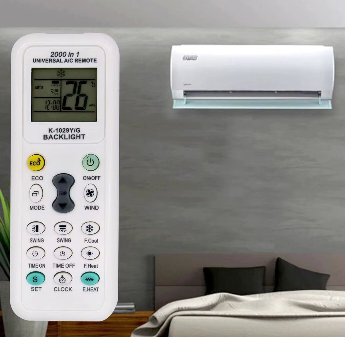 Control Remoto Universal para Aire Acondicionado