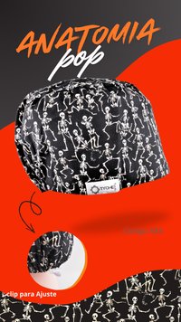 ANATOMIA POP CON GOMA + CLIP AJUSTABLE