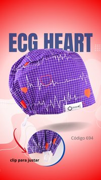 GORRITA ECG CON GOMA + CLIP AJUSTABLE