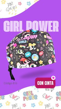POWER GIRL CON CINTA