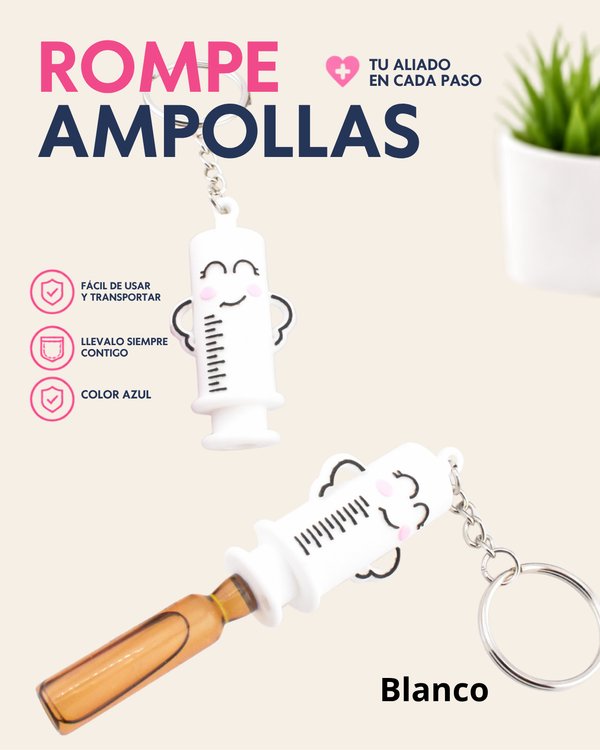 ROMPE AMPOLLAS DE SILICONA CON LLAVERO