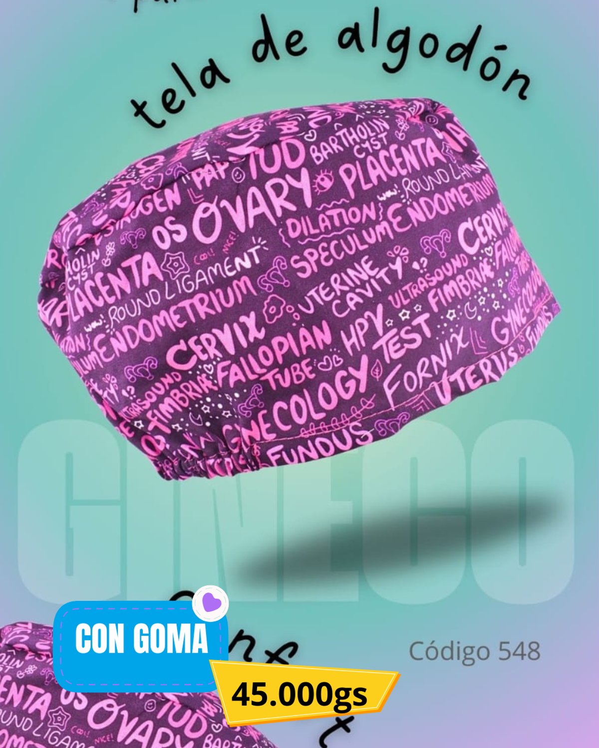 GINECO BORDO CON GOMA - 2